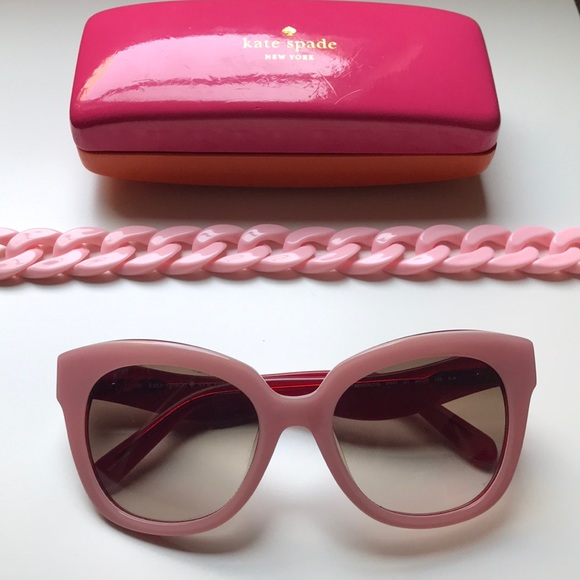 kate spade Accessories - Kate Spade pink sunglasses